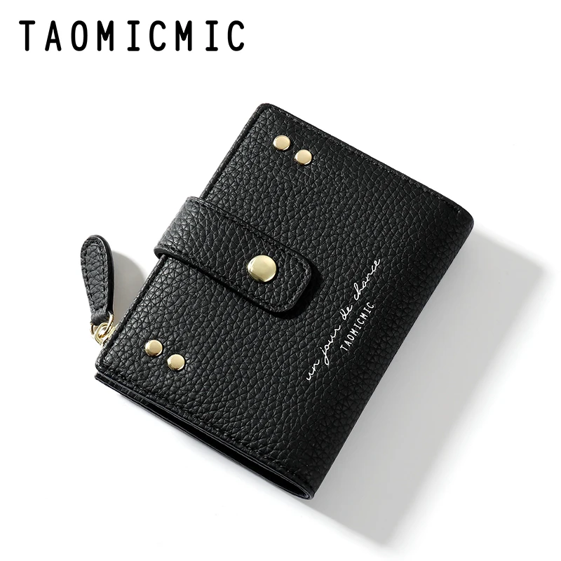 Taomicmic Rivet purses and handbags Multi-functional wallets for women fashionable