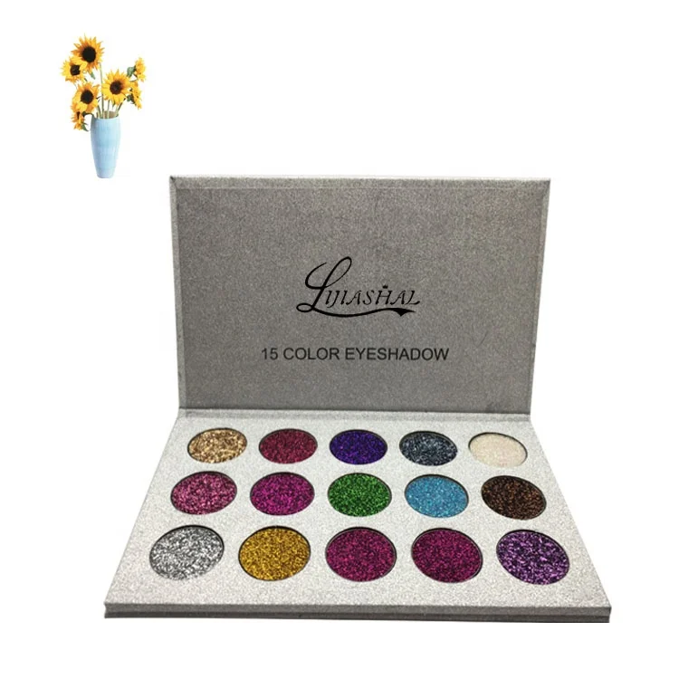 2024 Hot Sale 15 Colors Eyeshadow Palette Eyeshadow With Silver Palette
