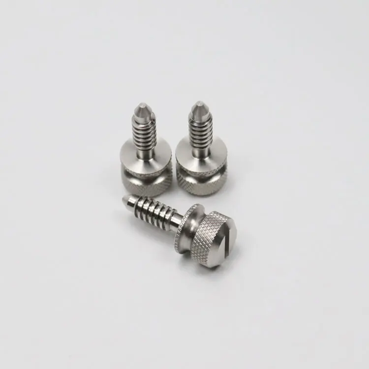 Southco Fasteners Stainless Steel Captive Screw 6-32 Thread  Fast Lead Screw flat head Recess Knurled Bright Knob