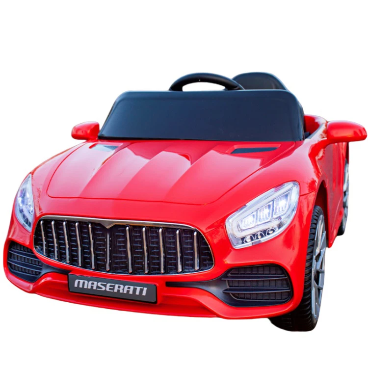 Оптовая продажа 12 В электрический игрушечный автомобиль для детей От 2 до 8 лет двойной двигатель безопасности с кожаным сиденьем MP3 и USB функции по низкой цене