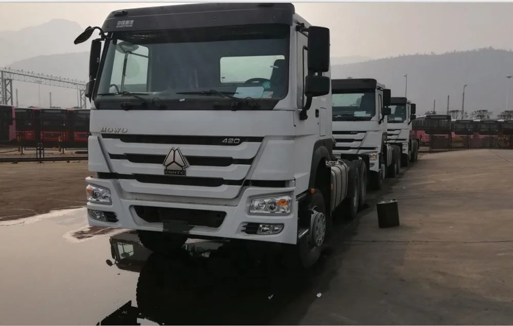 
Africa HOWO 6*4 logistic Tractor head truck 336HP/371HP/ 420HP Prime mover Euro 2 