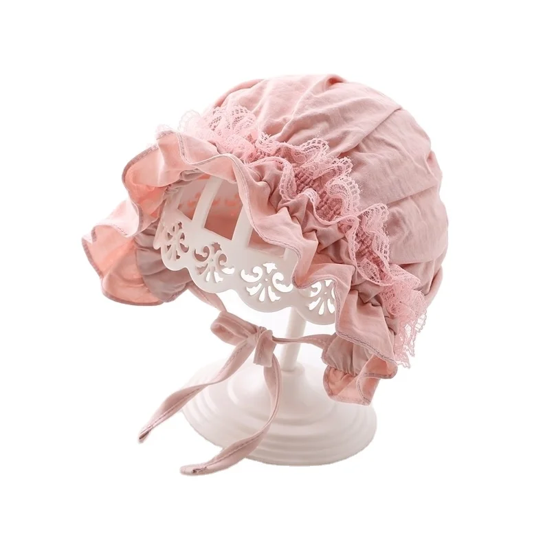 Hot Sale Summer Baby Hat Tie Princess Child Sunscreen Windproof Fisherman Newborn Hats