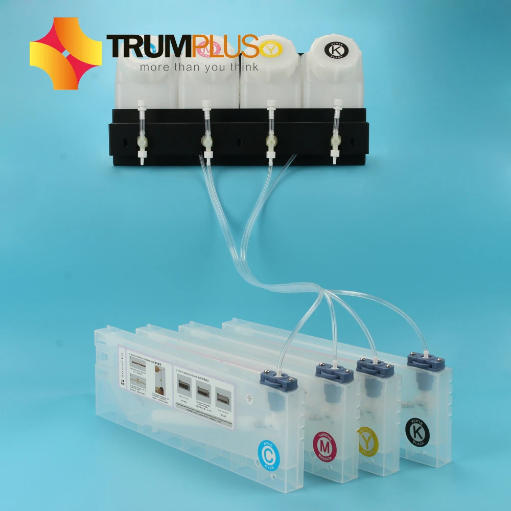 6 color Bulk ink system for eco solvent and UV ink wide format printer continuous ink supply system sub tank