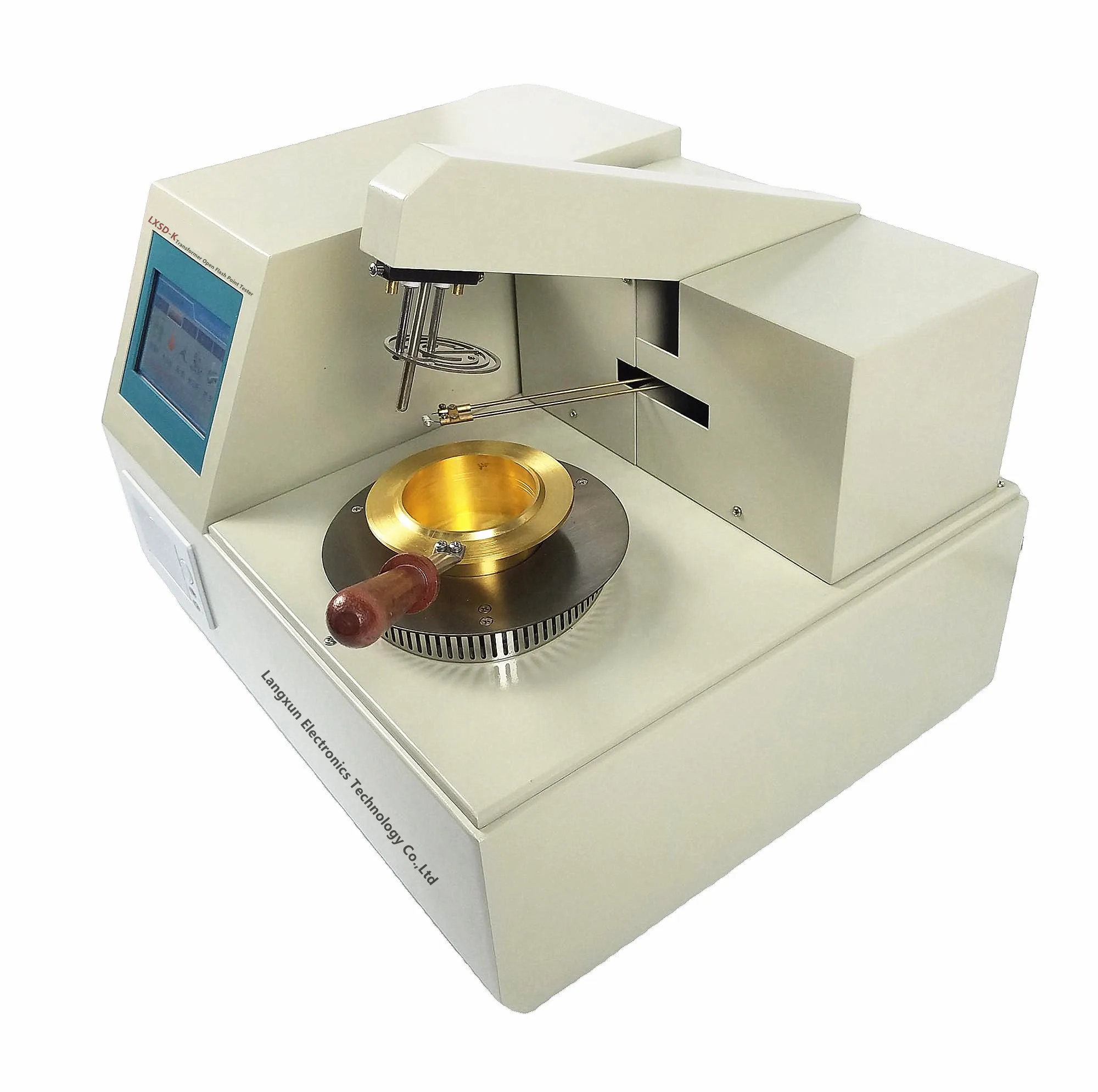 Тестер точки вспышки и точки огня для нефтяных продуктов