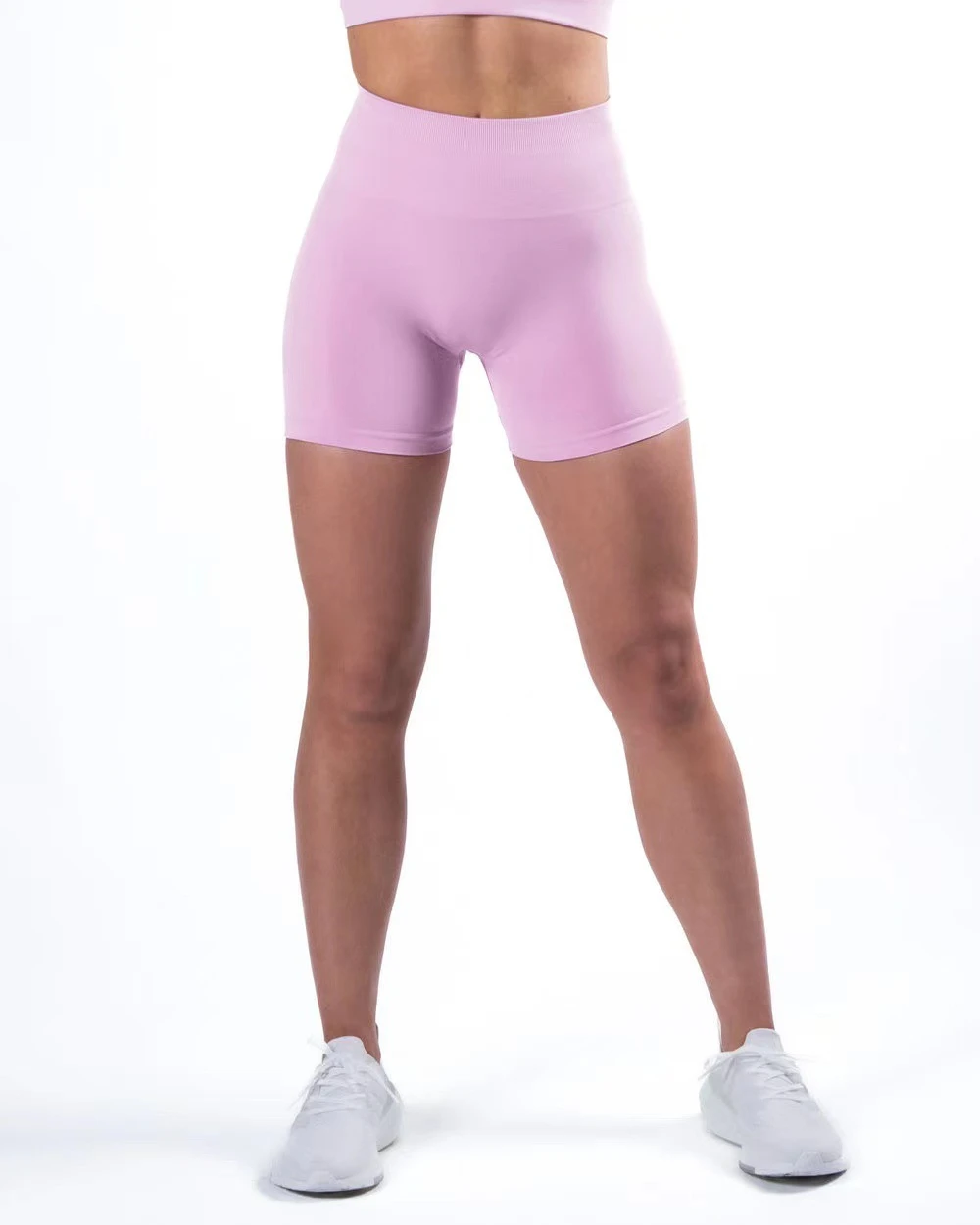 High Quality Women Yoga Shorts High-waisted Bow Tie Stretchy Fitness Leggings Workout Gym Shorts Running Sportswear