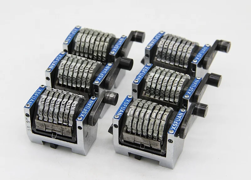 Factory Price  offset  printing 7digits  Rotary numbering machine