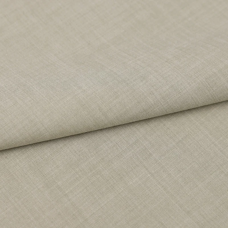 61% Polyester 32% Viscose 7% Spandex TR Plain Weave Summer Thin Elastic Fabric for Causal Suits and Trousers
