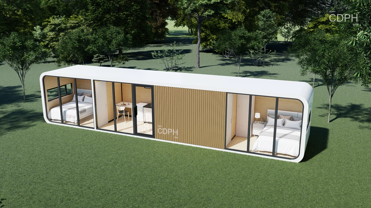 CDPH Luxury Residential Container House Prefab Cabin Container House