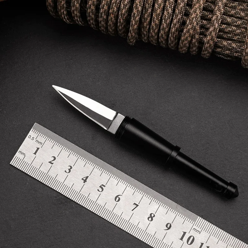 Aluminum Alloy Mini Baseball Bat Key Pendant Portable Carving Knife Outdoor Self-Defense Letter Opening Small Tea Knife