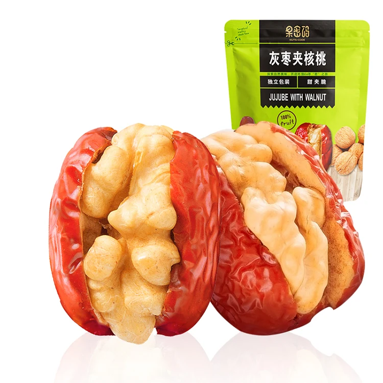 Вкусные здоровые сухие фрукты jujube ореховые даты с орехом