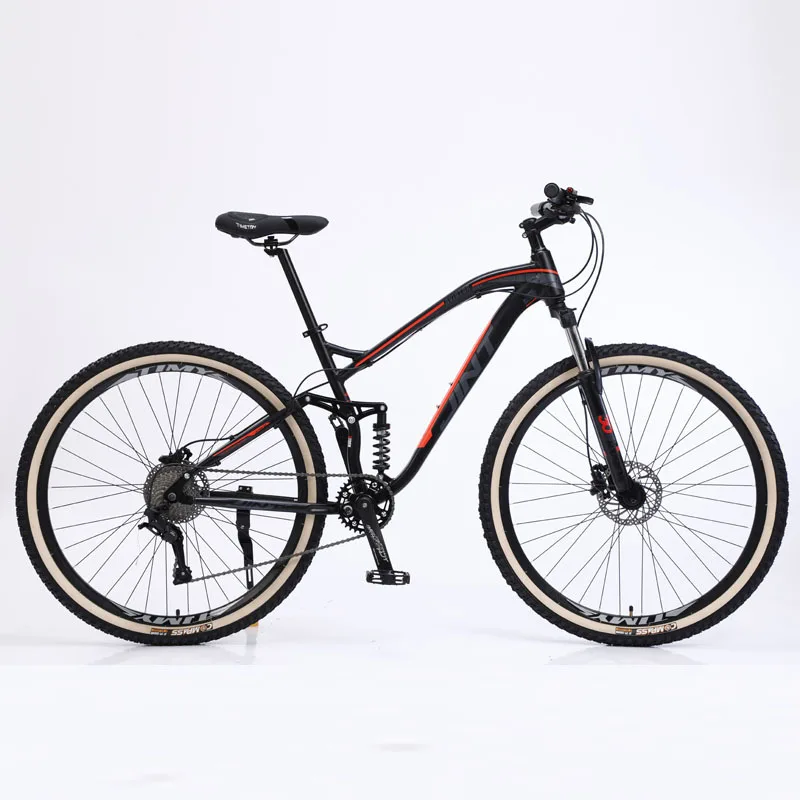 29 27.5 Inch Oil Disc Brake Suspension Fork Aluminum Alloy Shock Sorption Mountain Bicycle Road Bikes For Adult