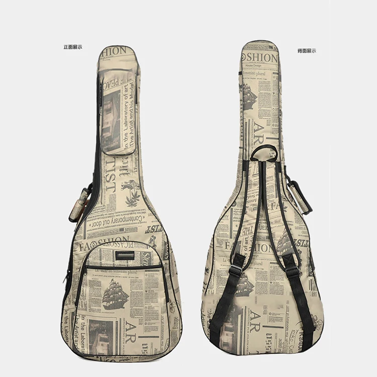 GB1 Wholesale 39inch Acoustic Guitar Bag 41Inch Sponge Guitar Case Guitar Box