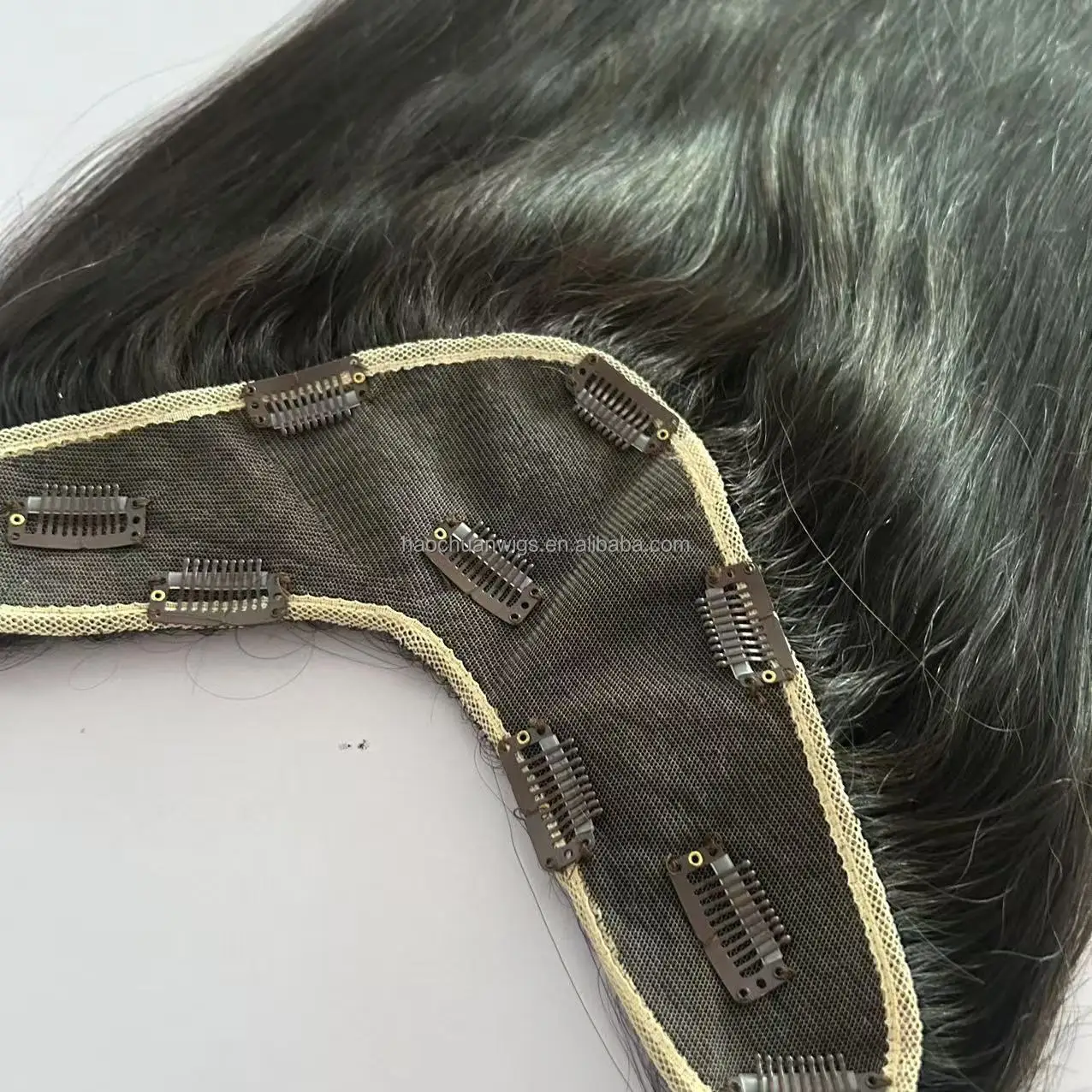 Frontal 9*10Virgin Cuticle Aligned Hair Brazilian Human Hair Bundles With Lace Closure HD Frontal