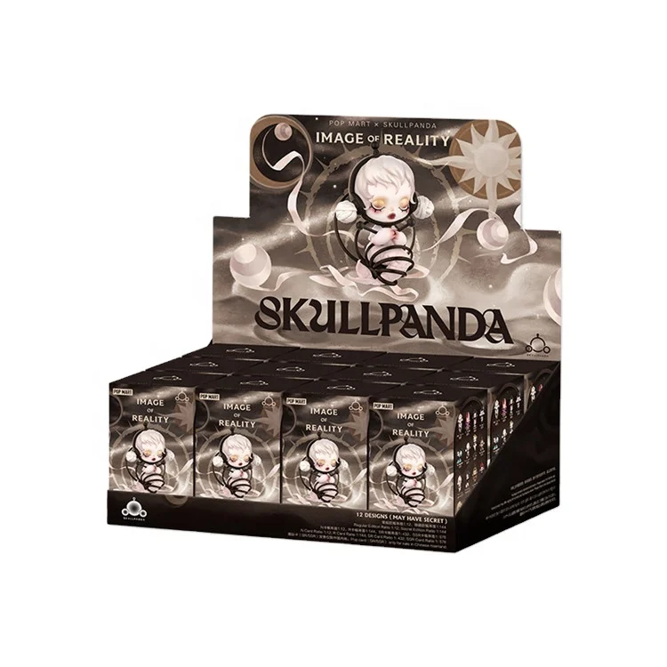 JM Original POPMART SKULLPANDA IMAGE OF REALITY LABUBU MACARON BLIND BOX