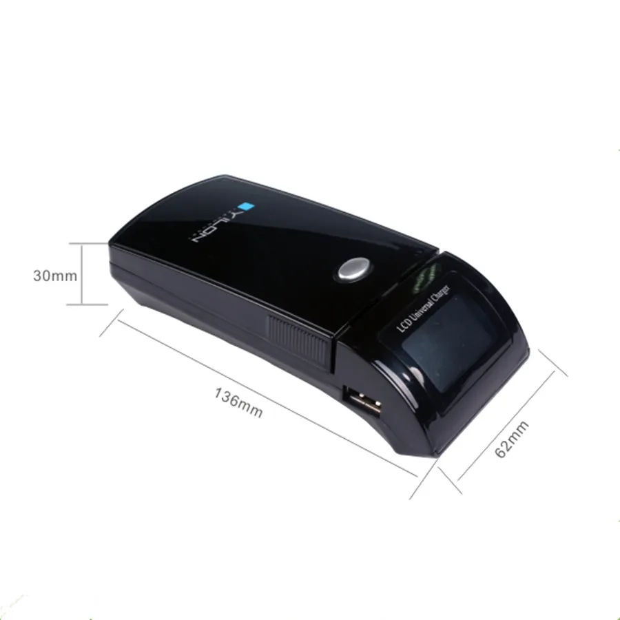 Двойной usb 5v 1a 2.1a мобильный Банк питания 18650 зарядное устройство аксессуары для телефона ЖК-дисплей usb зарядное устройство чехол