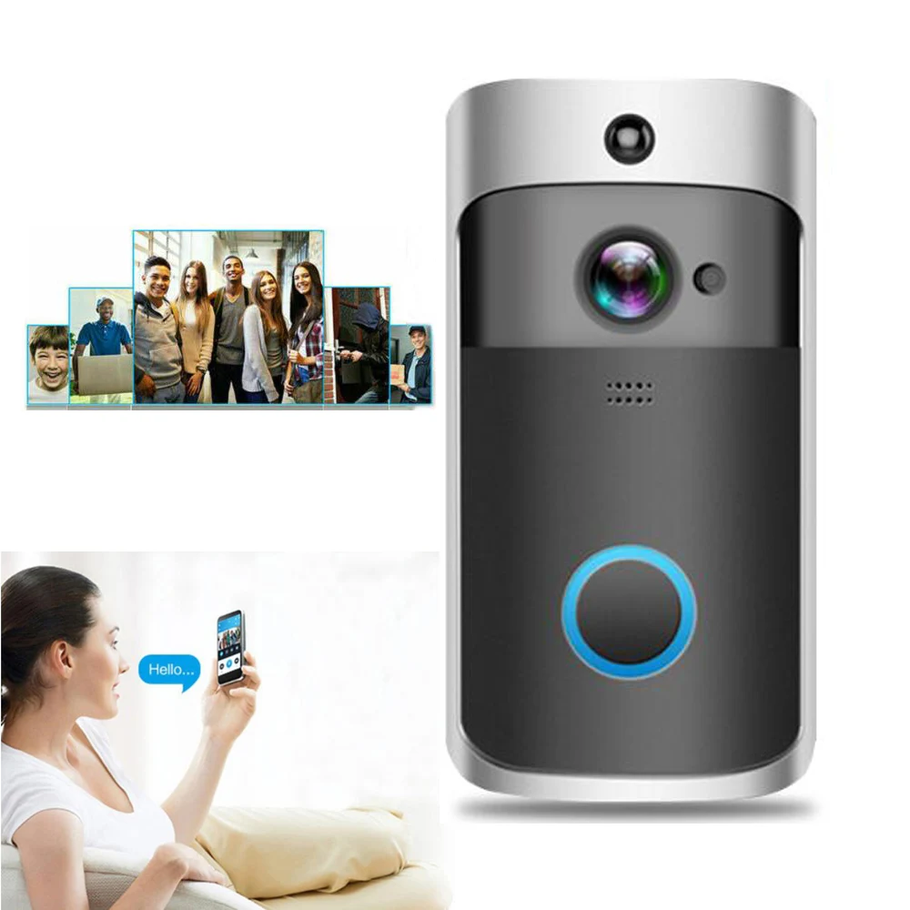 2021 Innovative V5 Infrared 1080P full HD Smart doorbell camera Wireless Video Intercom Smart ring doorbell for Home Security