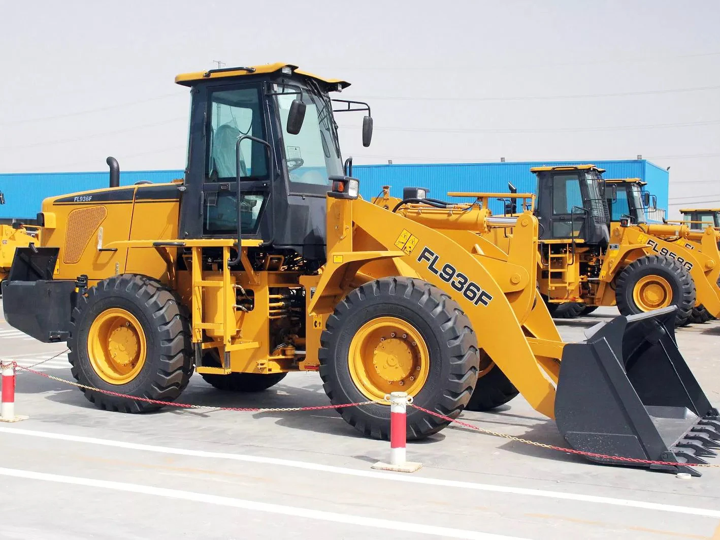 Top Brand 3ton Wheel Loader Fl936h With Best Quality and Attachments