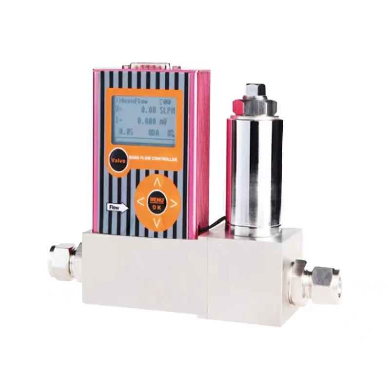 Small Digital Analog Type Ammonia CO2 Thermal Type Trace Mixed Gas Mass Flow Meter Controller