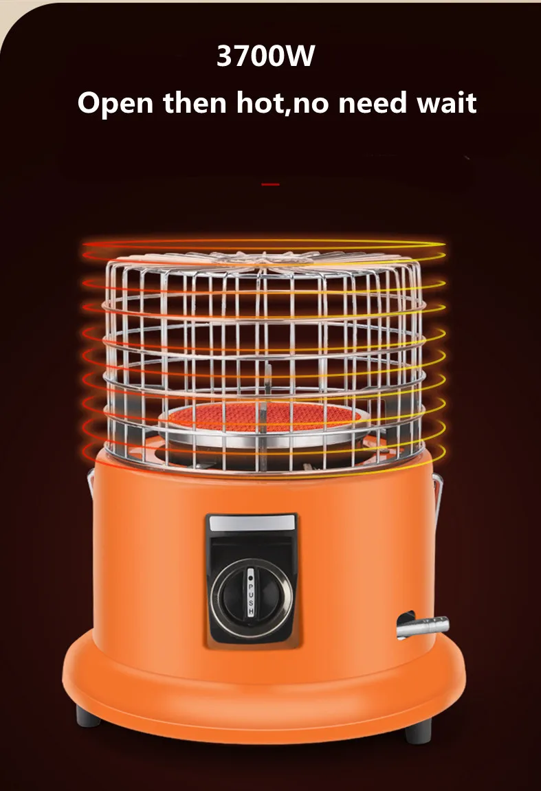 Hot Sale Newest Design Portable Camping Gas Heater Power Living Outdoor Garage Room Bathroom Bedroom Garden Origin Infrared Type