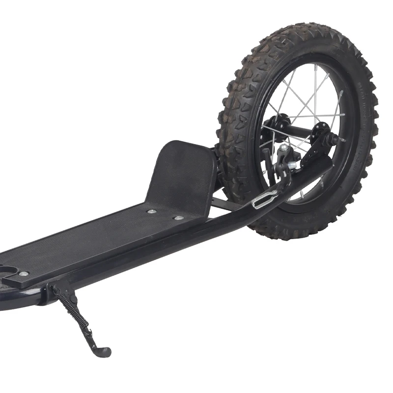 Детская 12 дюймов электрический самокат детский самокат Регулируемый самокат Скутер, способный преодолевать Броды для молодежи