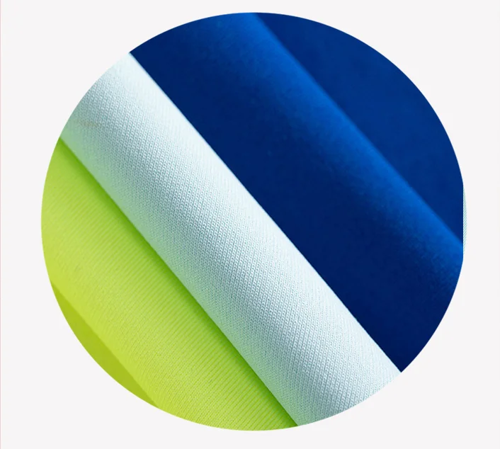 Wholesale clothing High quality custom 50% polyester 50% cotton 220g Knitted fabric Double Faced for Garment for Tshirt