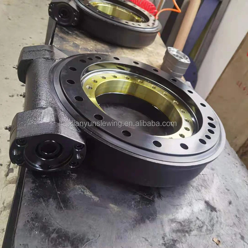 With hydraulic motor for solar tracking SE12 slewing gear reducer drive