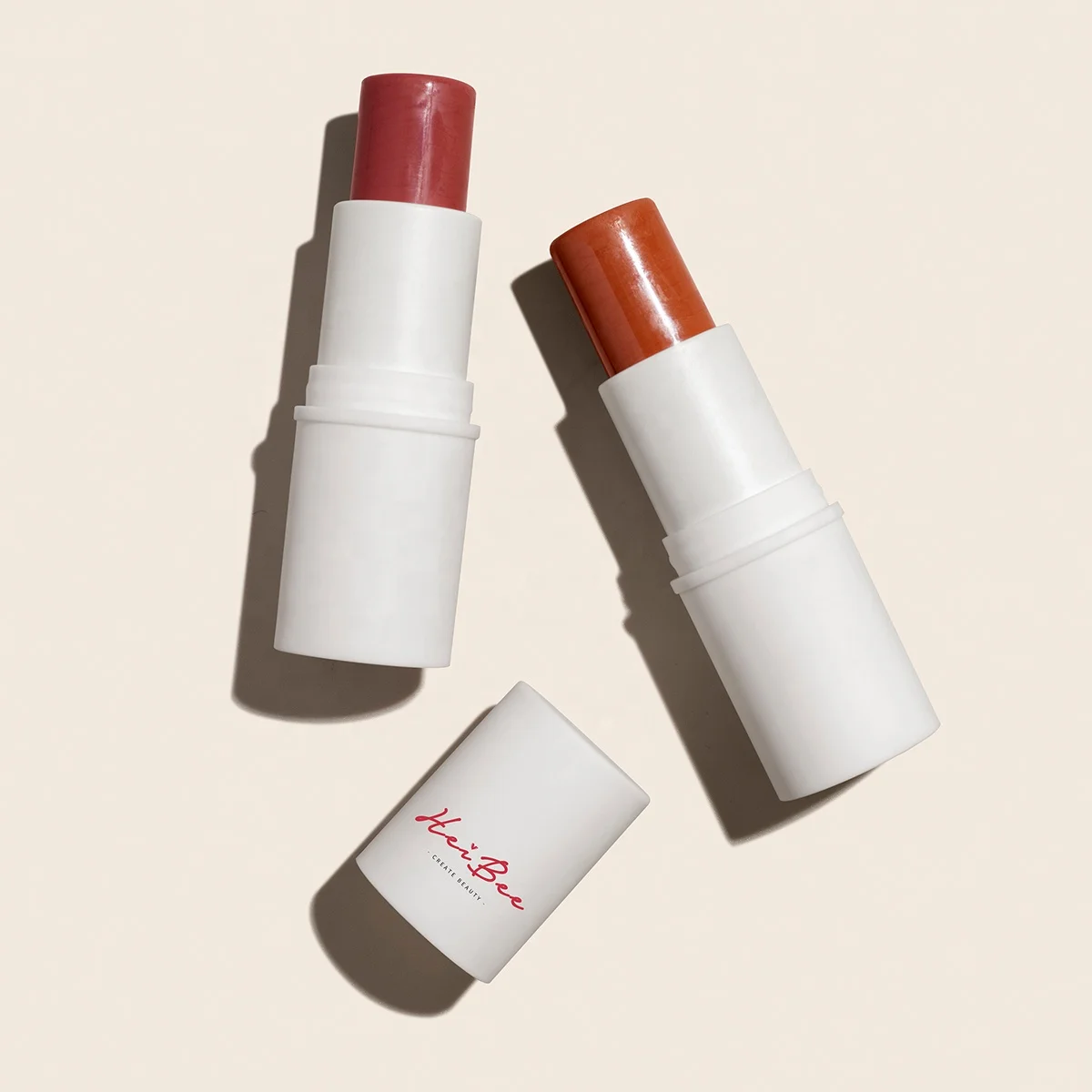 Create Your Own Logo Cruelty Free Face Makeup Highlighter Blusher Private Label Waterproof Liquid Blush Sticks Vegan Cream Blush