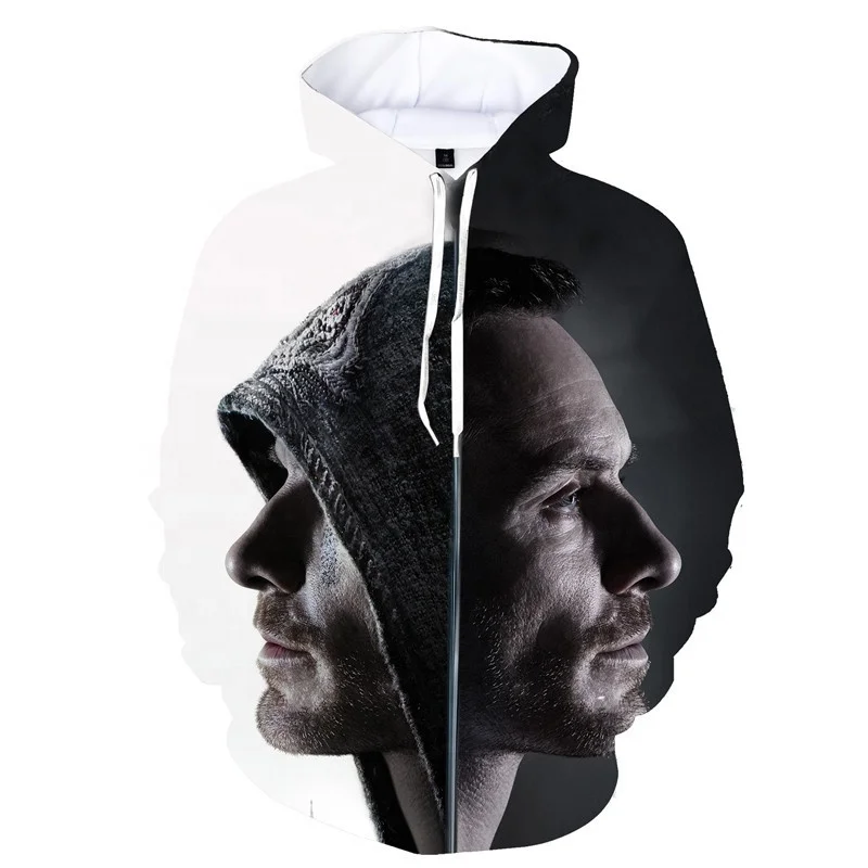 Толстовка мужская с 3D-принтом «убийца», джемпер с принтом на заказ, уличная одежда унисекс, худи в стиле assasins Creed
