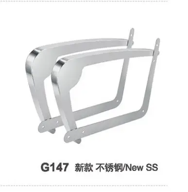 Wholesale Salon Chair Accessories Replacement Office Universal Armrest Stainless Steel Barber Chair Armrest Parts