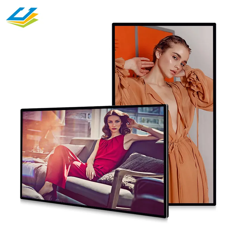 43 до 49 55 дюймов настенный емкостный сенсорный экран lcd ad проигрыватель 4k smart digital signage дисплей реклама ТВ