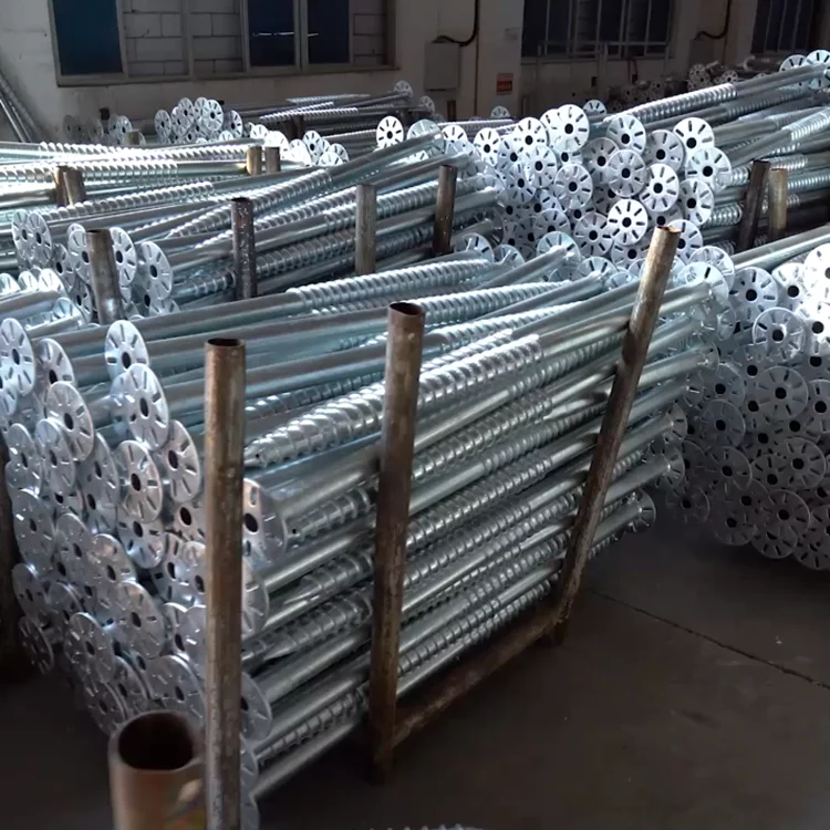 Manufacture Screw For Ground Solar Mounting System Adjustable Ground Screw Pile