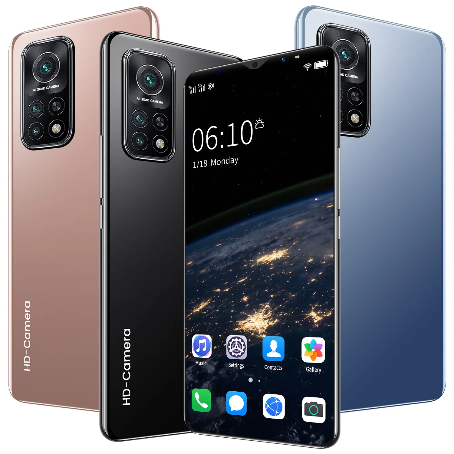 Новый M10TPRO дюймовый смартфон 512 + 4G память 5,8 дюймов экран распознавание лица Android телефон через границу поколение одним кликом