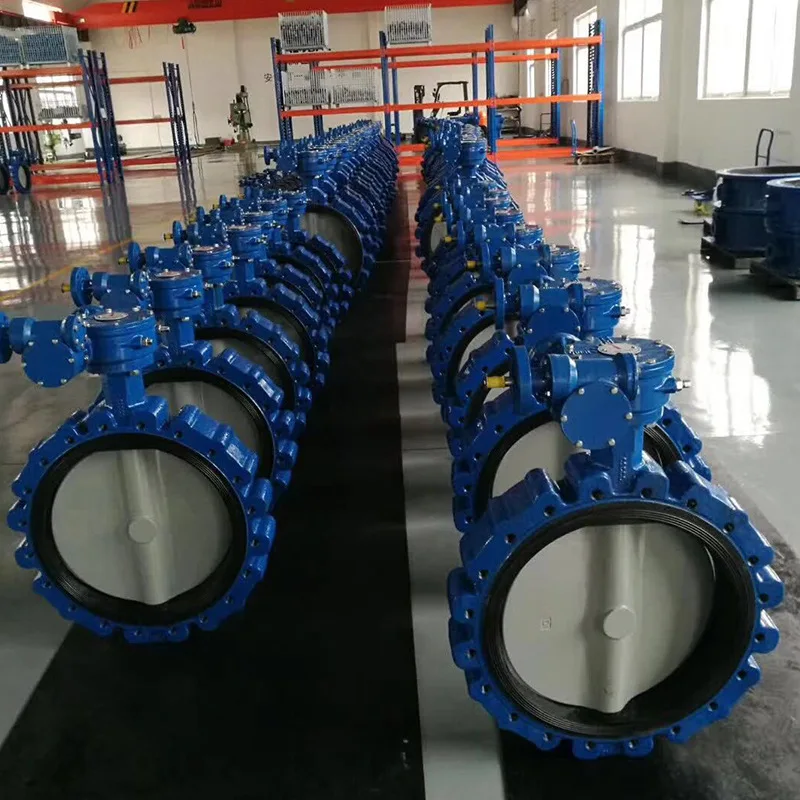 Hot wholesale Four inches Marine Worm Gear Manual Type Butterfly Valve