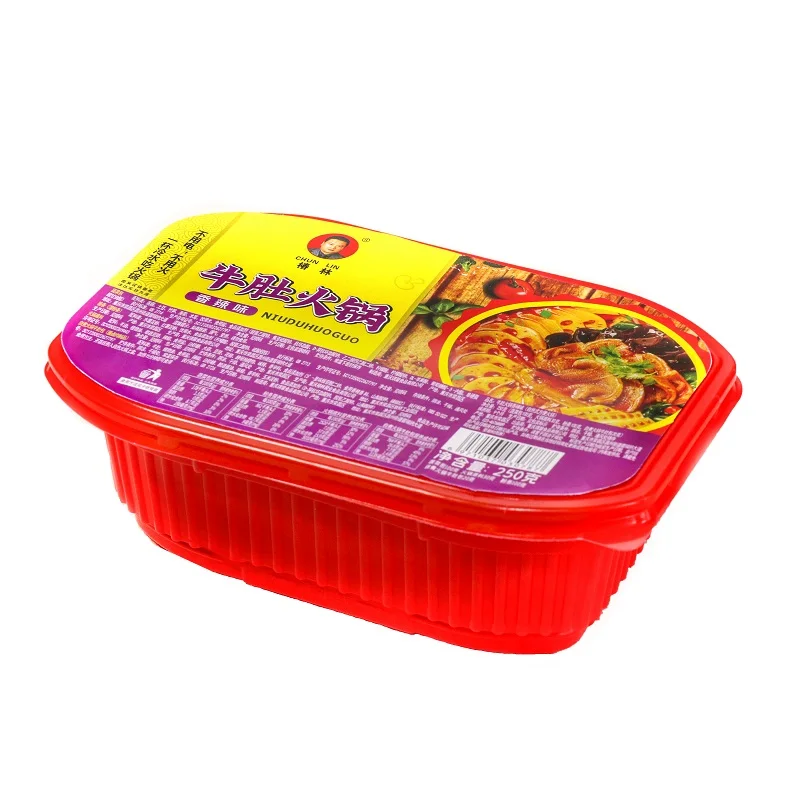 
Guaranteed Quality Unique Instant Beef Stomach Self-Heating Mini Hot Pot outdoor fast food MRE 