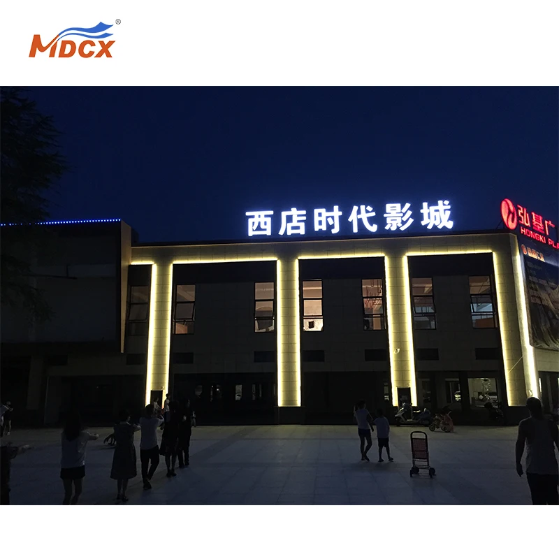 exterior building tube light dmx rgb tube waterproof