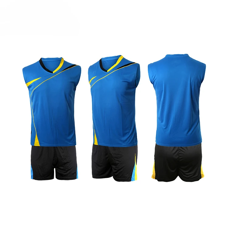 Active New Pattern Volleyball Plain Jersey Design For Mens