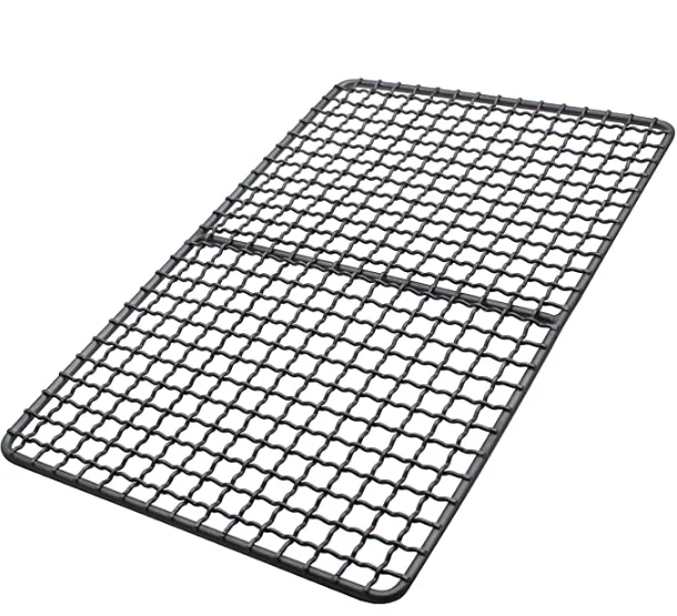 Ultralight and Compact Grill Titanium Mesh Camping Grill for Backpacking Camping and Survival