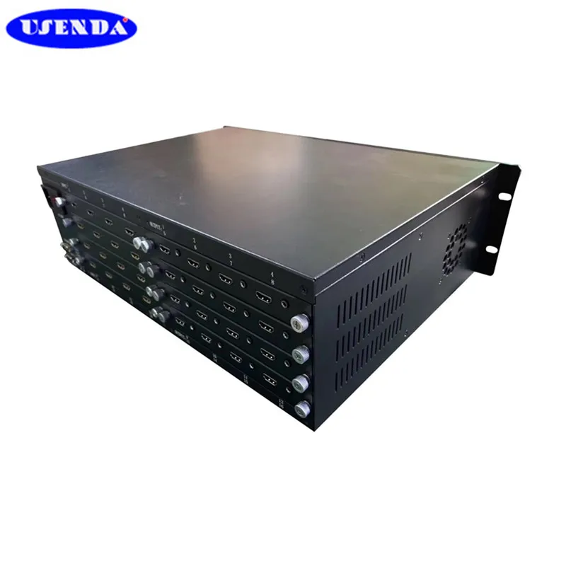 USENDA Factory Video processor video controller with HD-MI audio vga dp input all signals for video wall 2x2,3x3,4x4,5x5 ect.