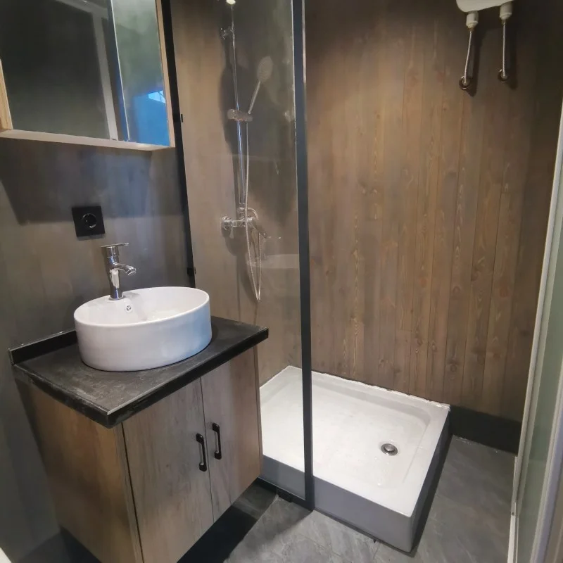 casas prefabricadas house  office granny flat pod outdoor 20ft usa standard 1 bedroom prefab container wood log house