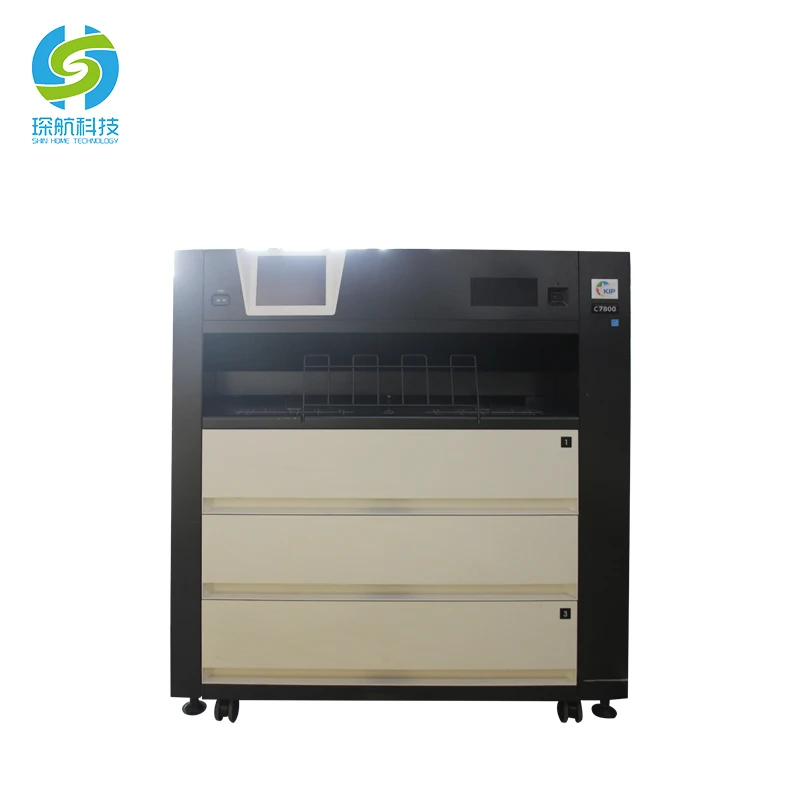 A0 Refurbished Engineering Printing Machine for KIP 7800 Color Wide Format Printer Copier Scanner