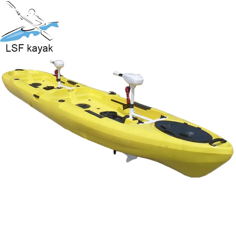 Double Motor Kayak Pedal Fishing Kayak for 2 Person