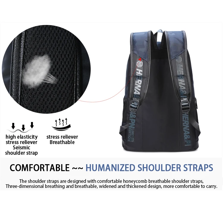 CALDIVO Custom Heavy Duty Large Fitness Cordura School Bag Waterproof Cordura School Gym School Bag for Men