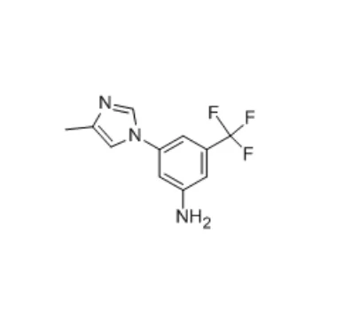 3-(4-метил-1h-имидазол-1-ил)-5-(трифторметил) анилин CAS:641571-11-1