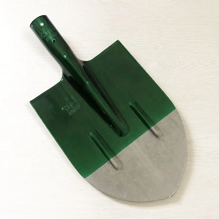 Russian high grade green shovel made in China high quality shovel