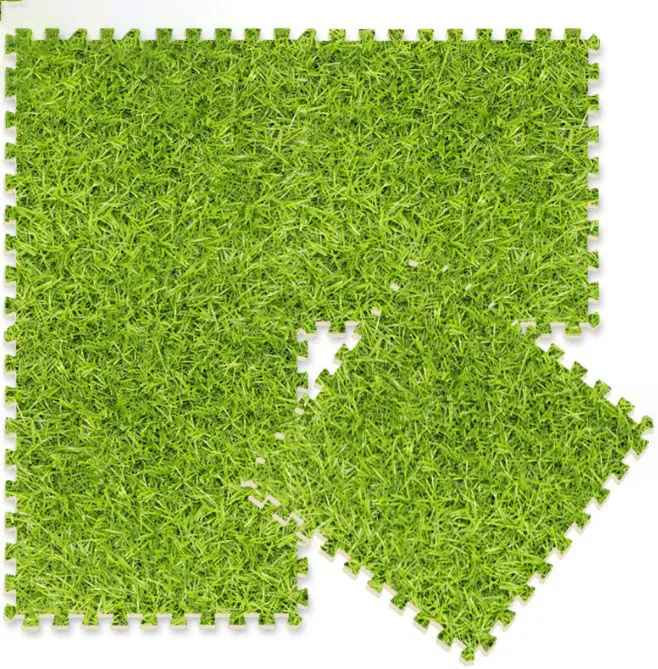 Garden lawn pattern patchwork foam floor mat climbing mat/Crawling pad home bedroom living room amusement park thickening