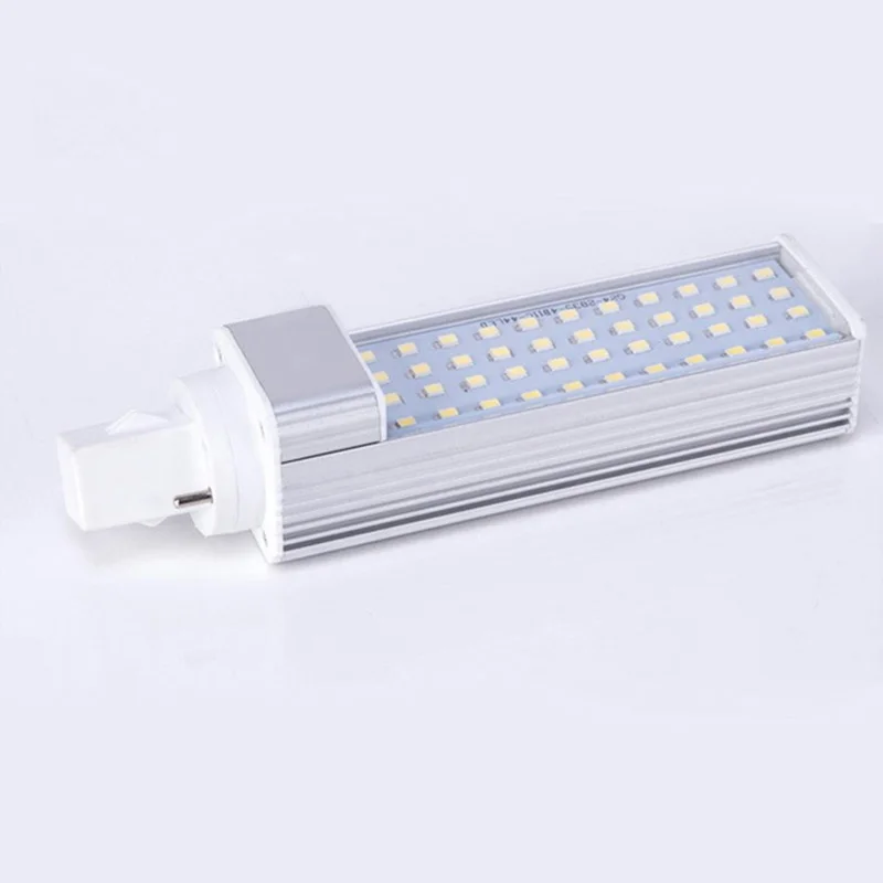 Энергосберегающие ПЛК света g24-2q gx24 g23 e14 e27 светодиодные лампы PL 7 Вт 9 11 12