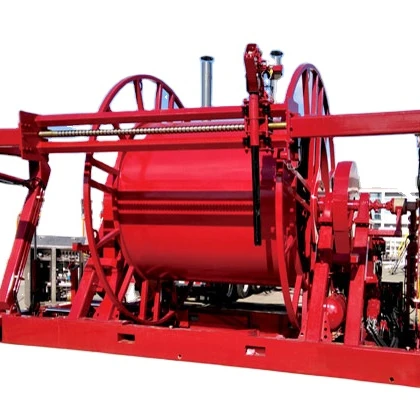 Customized design and configuration Coiled Tubing Reel LG360/38-5500 Skid Mounted Coiled Tubing Unit Drill Rig BOP parts