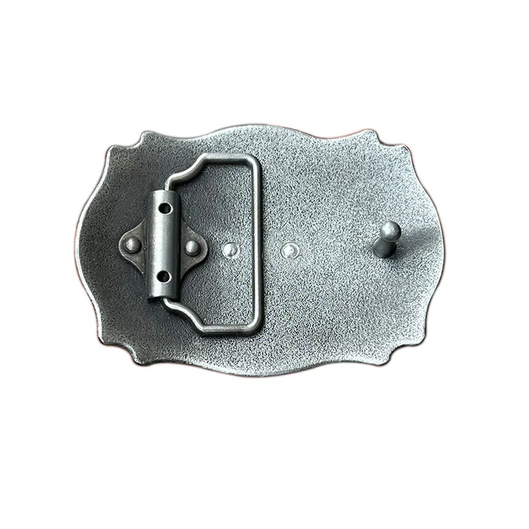 wholesale zinc alloy Western cowboy eagle belt buckle custom brand logo metal plate belt buckle for leather belt