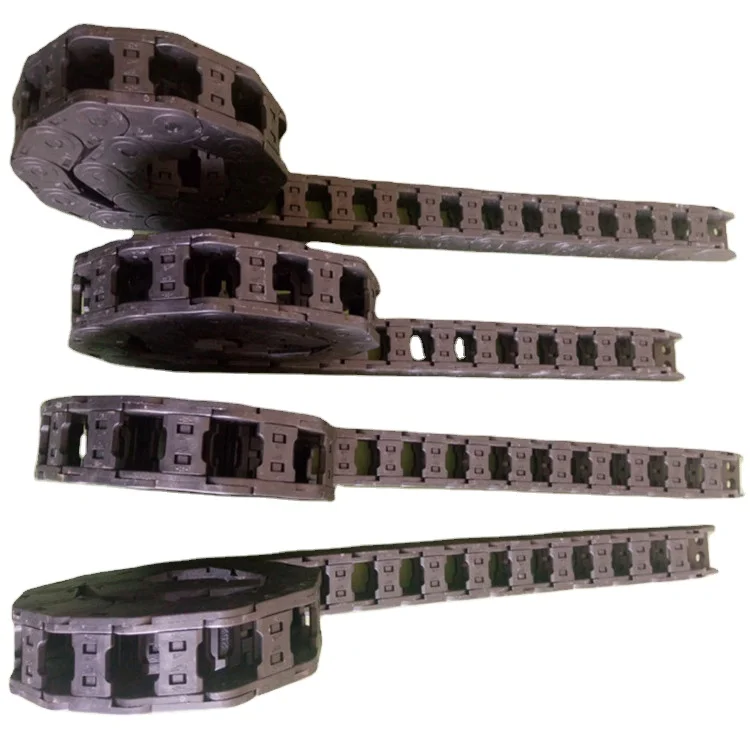 Easy to install accessories Nylon cable Drag chain for CNC machine Tools