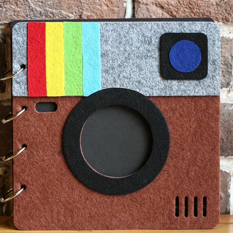 Custom Elegant Felt Photo Album Cover Beautiful 3D Effect for Wedding Memory Book Fashionable and Stylish Picture Book